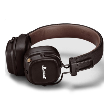 Навушники накладні бездротові Marshall Major IV Bluetooth Brown (1006127)