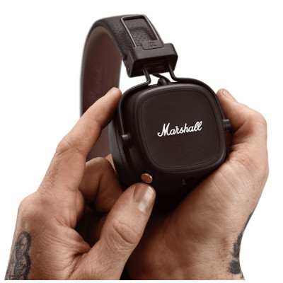 Навушники накладні бездротові Marshall Major IV Bluetooth Brown (1006127)