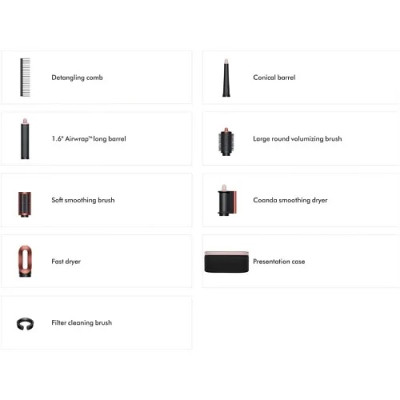 Стайлер Dyson Airwrap i.d. HS08 Straight & Wavy Strawberry Bronze/Blush Pink (560767-01)