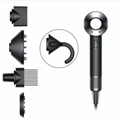 Фен Dyson Supersonic HD07 Black/Nickel 