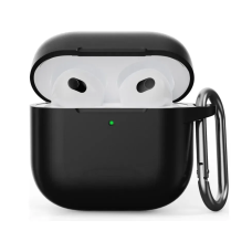 Чохол для AirPods 4 Silicone Case/Microfiber Black (553374)