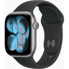 Смарт-годинник Apple Watch Series 11 GPS 42mm Space Grey Alu. Case w. Black S. Band - S/M