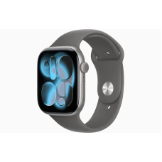 Смарт-годинник Apple Watch Series 11 GPS 46mm Space Gray Aluminum Case with Stone Gray Sport Band - M/L